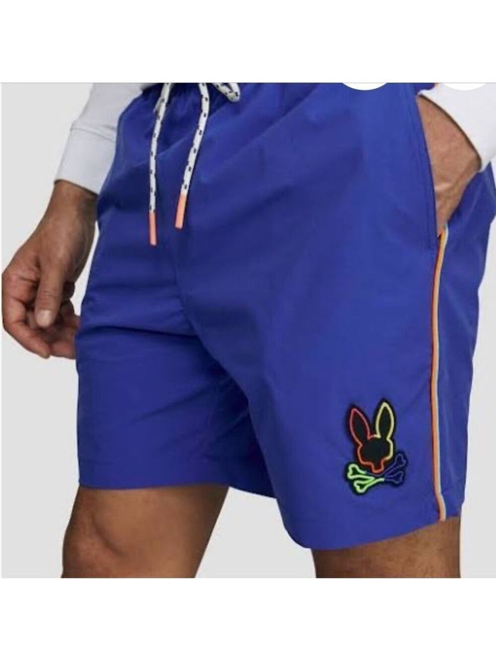 Psycho Bunny Leo Swim Trunks Hydrochromic